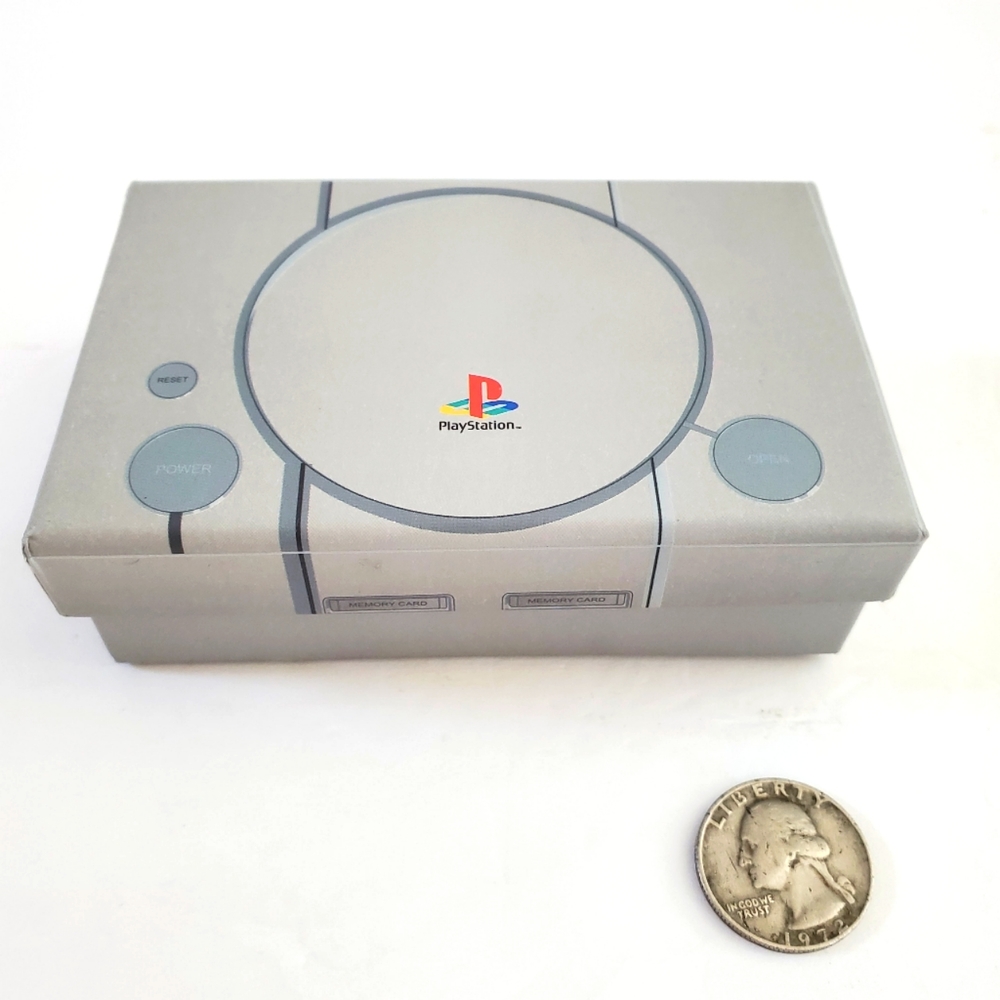 Playstation Numskull pin badge gift set NIB unused set of 4 pins